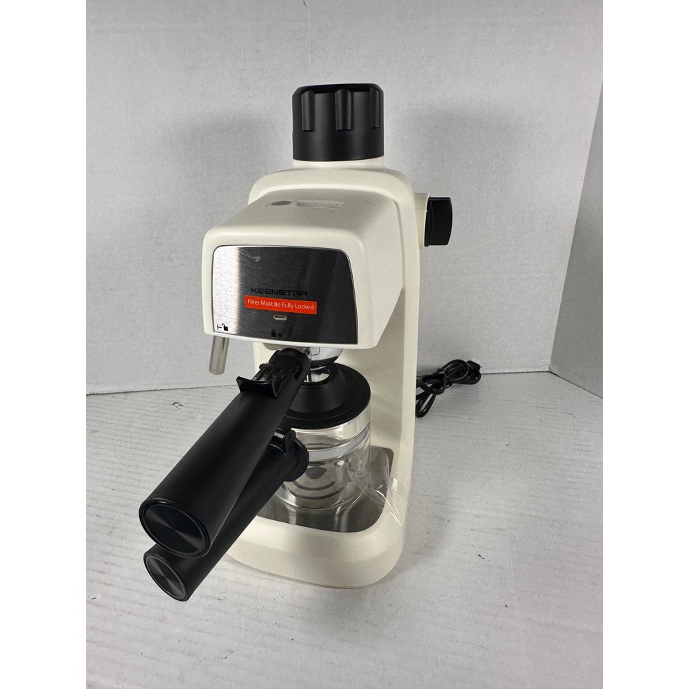 Keenstar BCM2201 Espresso Machine with‎ Milk Frother Cream 800W Coffee Maker